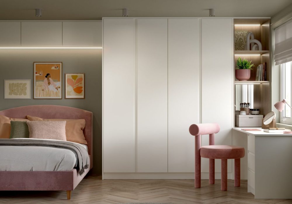 Knebworth Supermatt White Grey