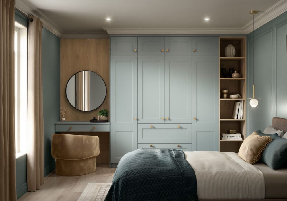 Rowen supermatt-duck-egg-and-cremona-oak-cotta