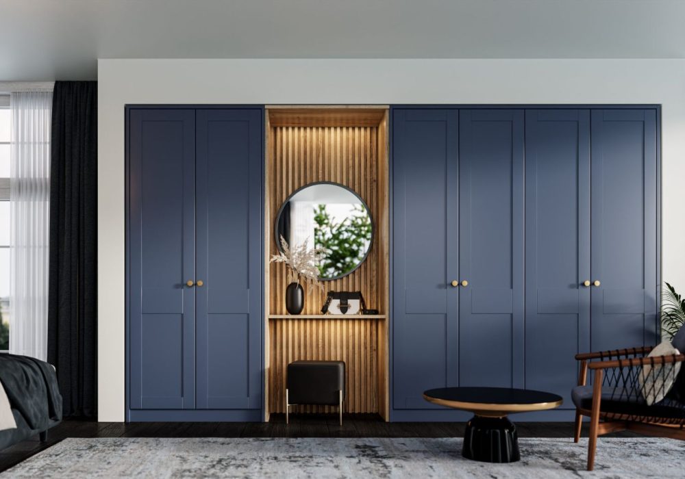 Shaker-colonial-blue-bedroom