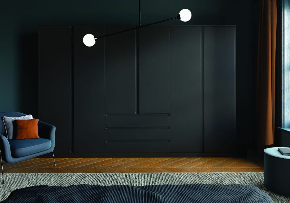 knebworth Supermat-black-bedroom
